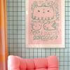 Lámina de Pared Cute Draws