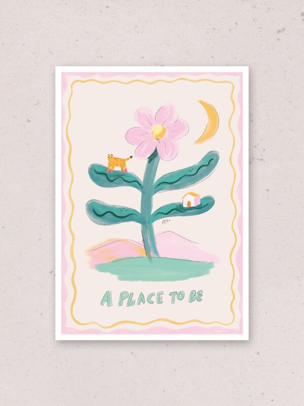 lamina_a_place_to_be_2_ok Lámina Decorativa A Place To Be