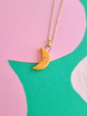 Charm Cerámica Tiny Moon