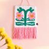 Tapiz Punch Needle Real Garden