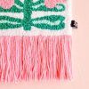 Tapiz Punch Needle Real Garden
