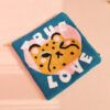 Funda de Cojín Punch Needle True Love