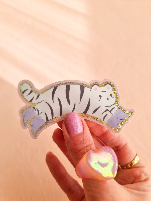 Pegatina Tigre Botitas