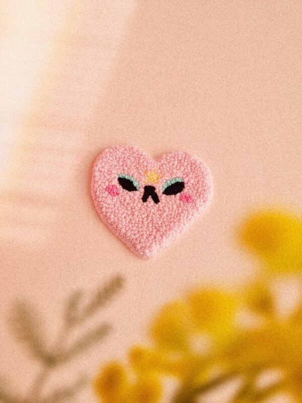 tapiz-decorativo-punch-needle-pink-heart_1 Tapiz decorativo Punch Needle Pink Heart