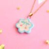 Charm Cerámica Cherry Blue