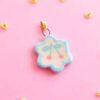 Charm Cerámica Cherry Blue