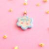 Charm Cerámica Cherry Blue