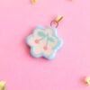 Charm Cerámica Cherry Blue
