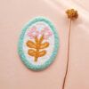 Tapiz Punch Needle Bloom Twice
