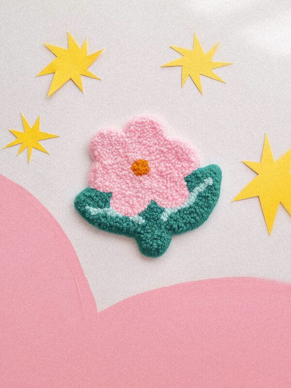 tapiz-punch-needle-floral-touch_1 Tapiz Punch Needle Floral Touch
