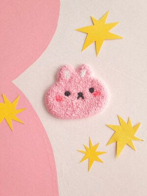 tapiz-punch-needle-pink-bunny_1 Tapiz Punch Needle Pink Bunny