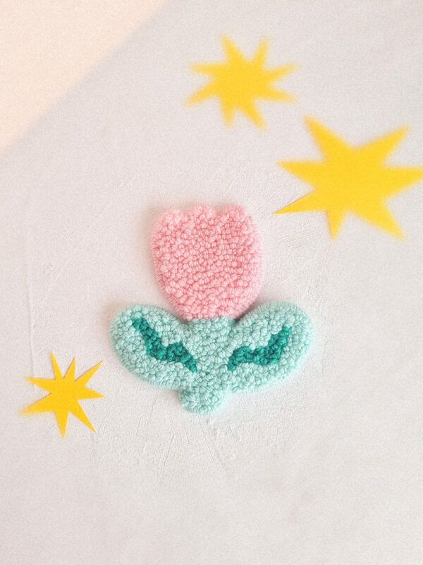 tapiz-punch-needle-tulip-pink_1 Tapiz Punch Needle Tulip Pink