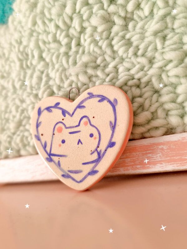 Aplique de Pared de Cerámica Loving You