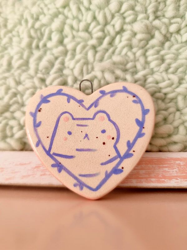 Aplique de Pared de Cerámica Loving You