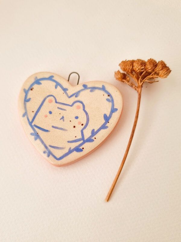 Aplique de Pared de Cerámica Loving You