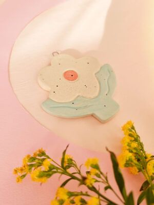 Aplique de Pared White Daisy Love