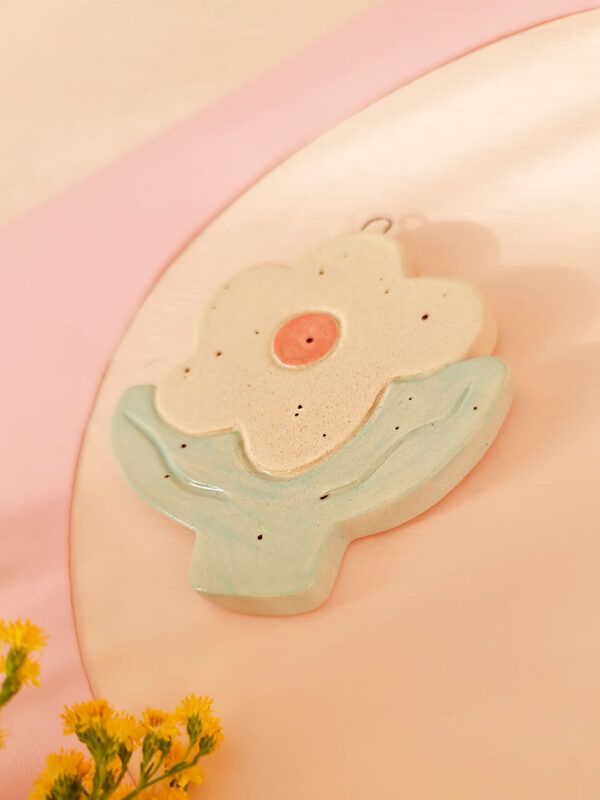 Aplique de Pared White Daisy Love