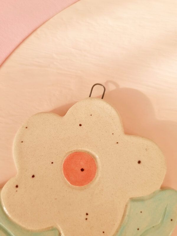 Aplique de Pared White Daisy Love