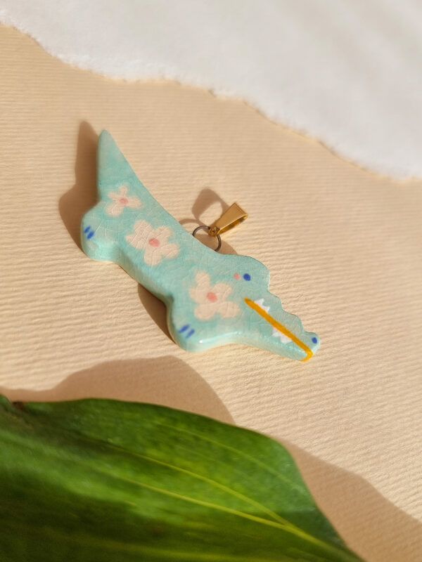 charm-ceramica-green-alligator_2 Charm Cerámica Green Alligator