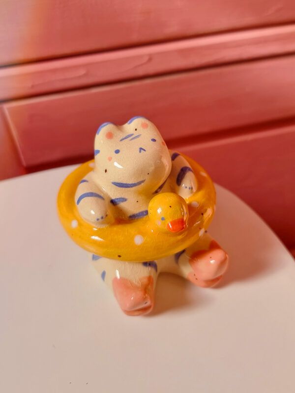 figura-de-ceramica-tigre-pool_1 Figura de Cerámica Tigre Pool