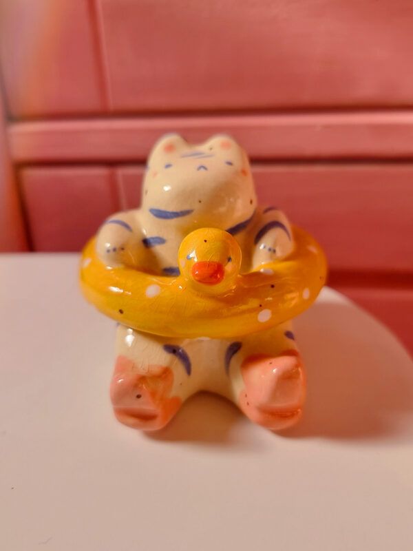 figura-de-ceramica-tigre-pool_3 Figura de Cerámica Tigre Pool