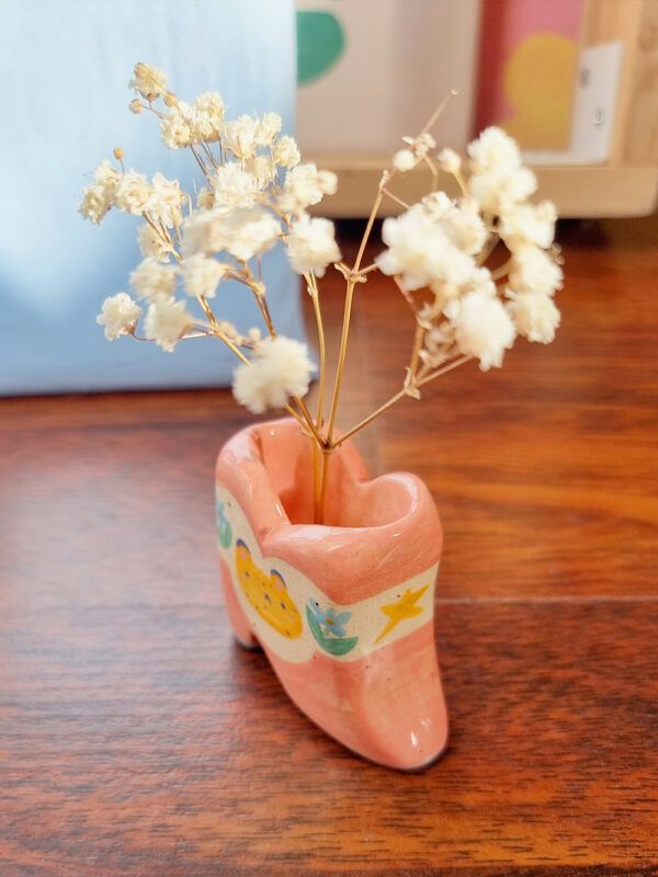 jarron-de-ceramica-bota-primavera_3 Jarrón de Cerámica Bota Primavera
