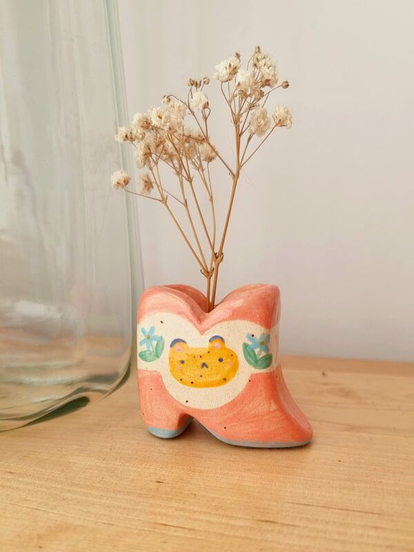 jarron-de-ceramica-bota-primavera_5 Jarrón de Cerámica Bota Primavera