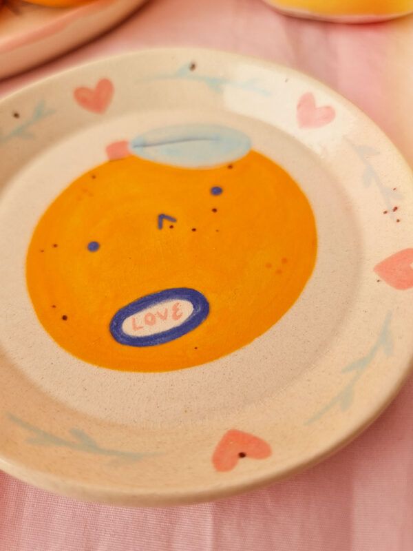plato-de-pared-ceramica-orange_4 Plato de Pared Cerámica Orange