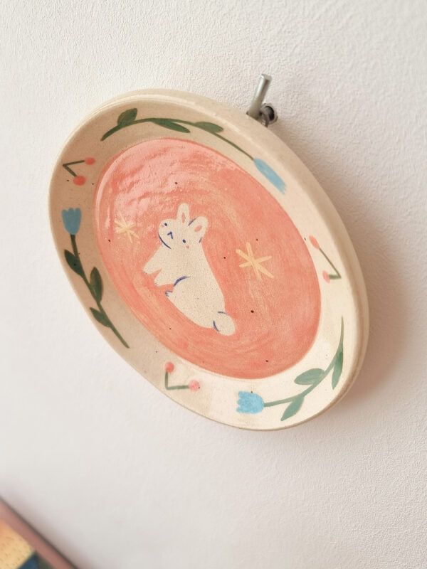 plato-de-pared-ceramica-primavera_3 Plato de Pared Cerámica Primavera