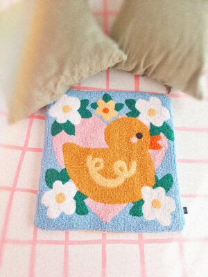 funda-de-cojin-punch-needle-ducky-duck_1 Funda de Cojín Punch Needle Ducky Duck