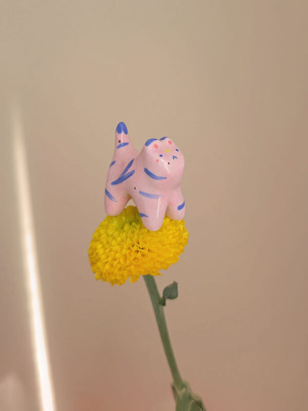 Mini Jarrón de Cerámica Tigre Phoebe