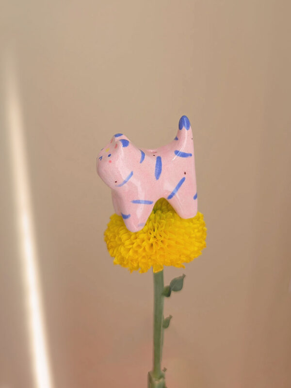 Mini Jarrón de Cerámica Tigre Phoebe
