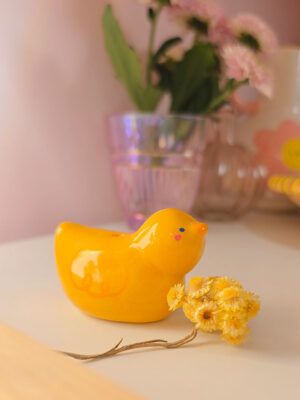 Jarrón de Cerámica Patito