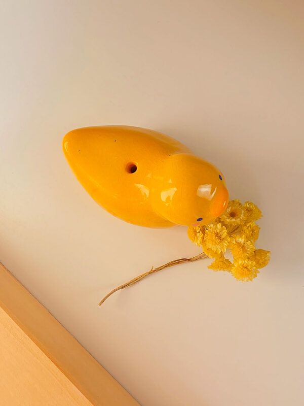 Jarrón de Cerámica Patito