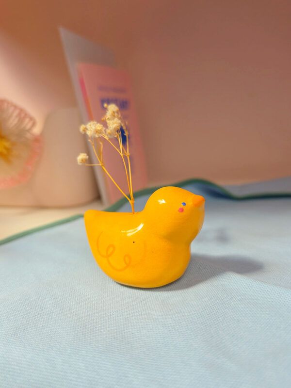 Jarrón de Cerámica Patito